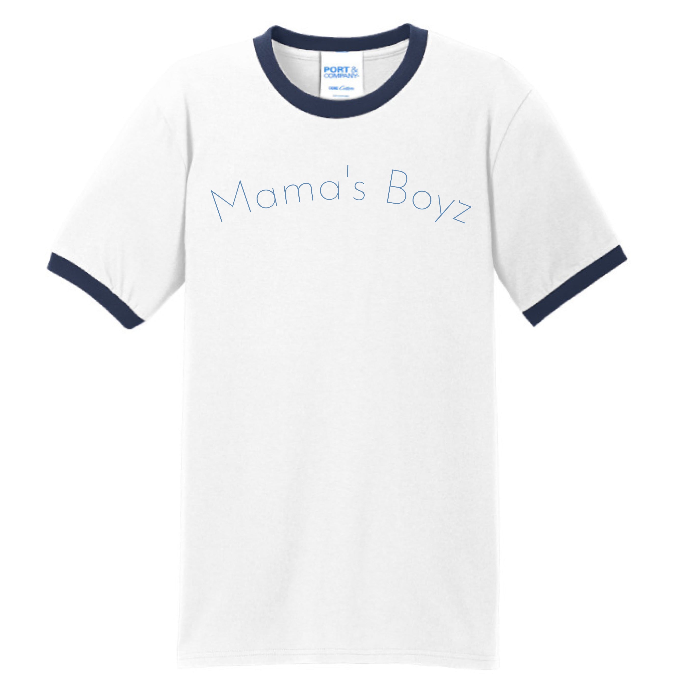 White/Navy - FRONT