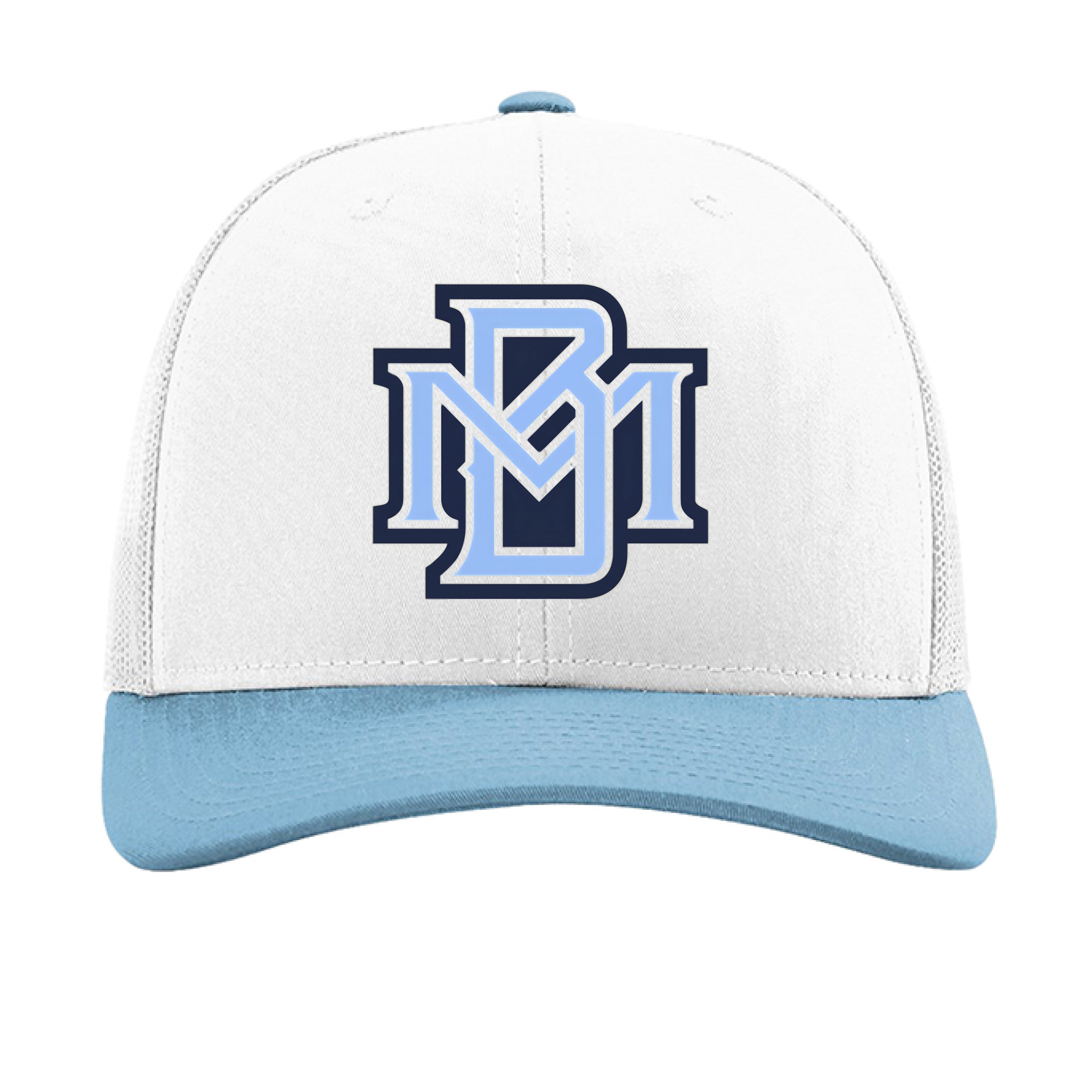White/ White/ Columbia Blue - FRONT
