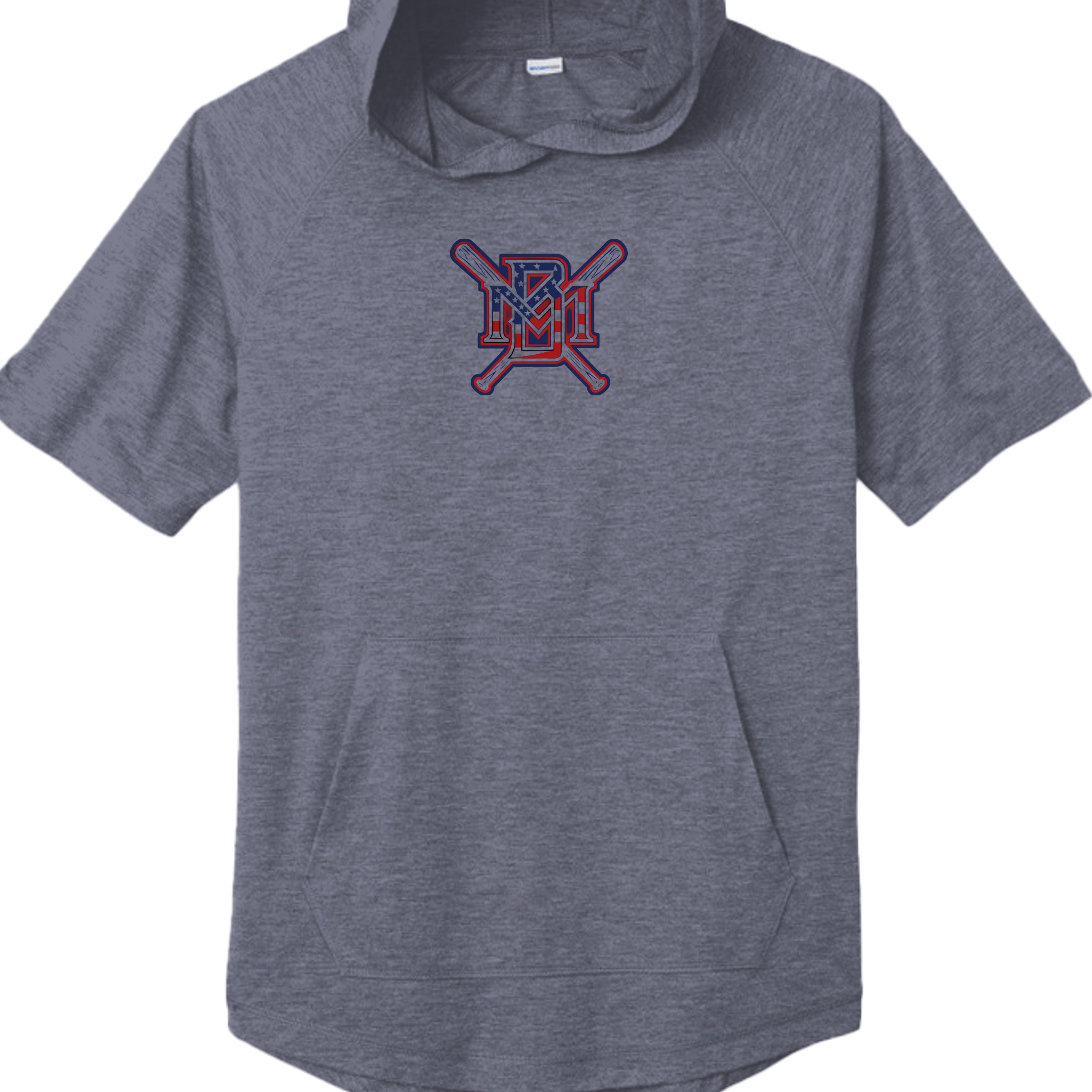 True Navy Hthr - ST404 - FRONT
