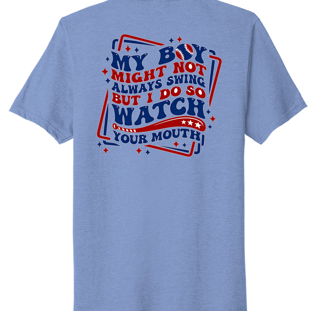 Carolina Blue Heather - PC330 - BACK